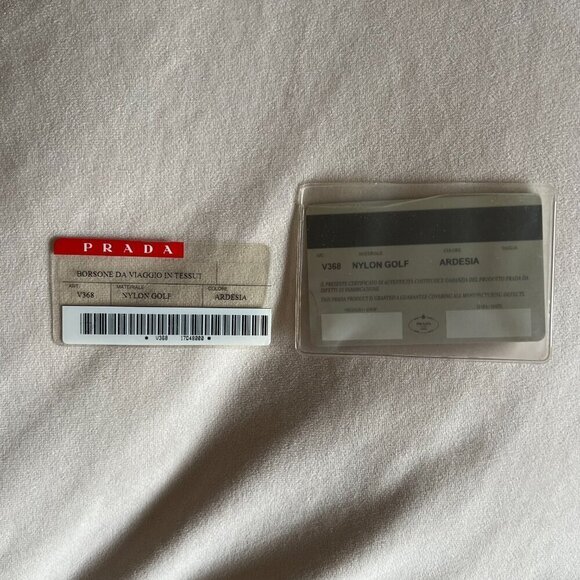 PRADA Mens Tessuto Travel Gym Weekend Duffle Boston Bag Grey - Picture 13 of 16